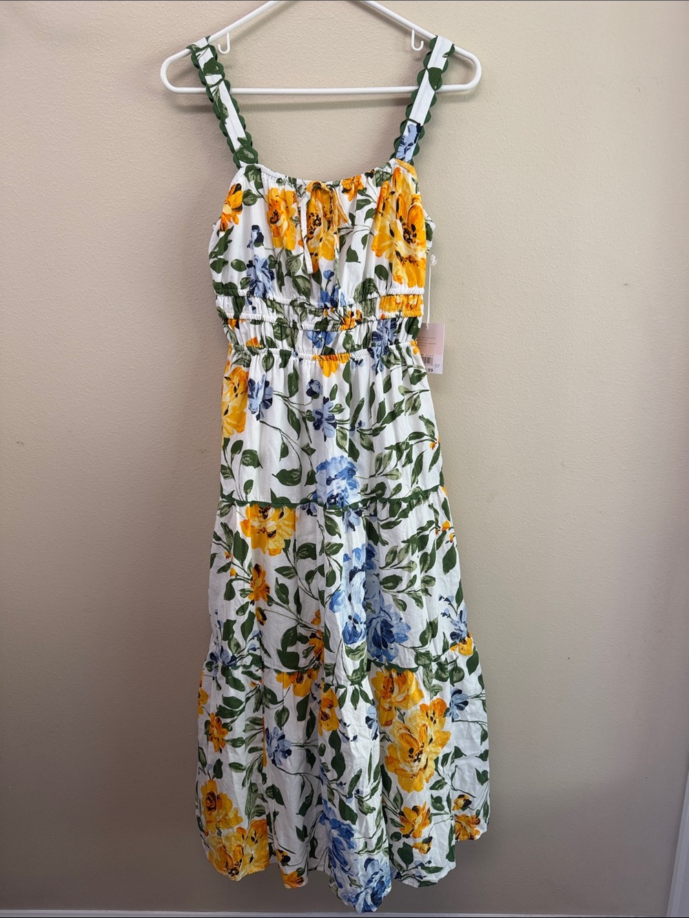 LC Lauren Conrad Floral Maxi Dress SzM NWT